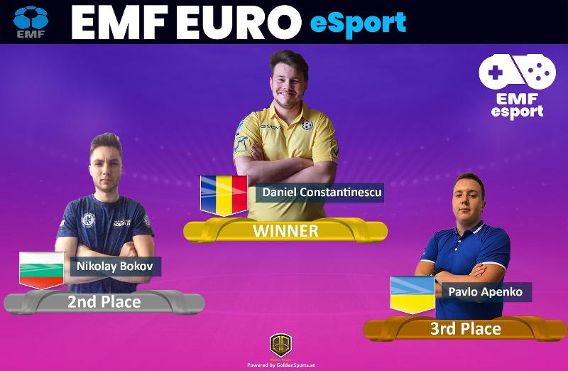 România câștigă ediția inaugurală a EMF E-Sports EURO!